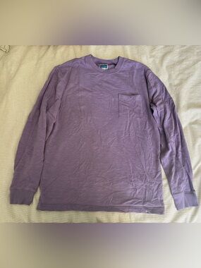 J. Crew Purple Crewneck Sweatshirt
